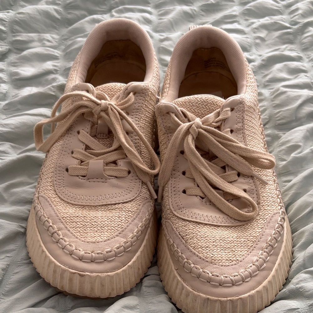 Dolce Vita Cream Sneakers